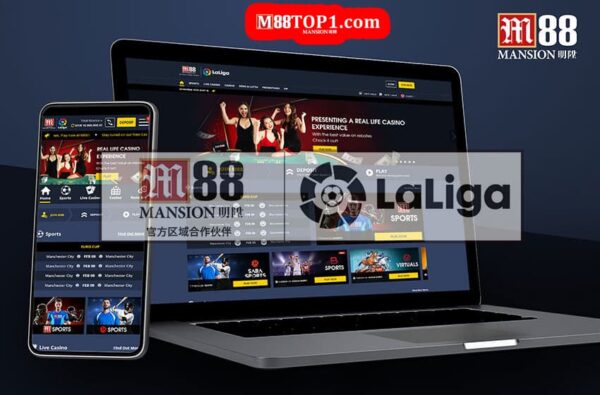 M88 tài trợ cho giải Laliga