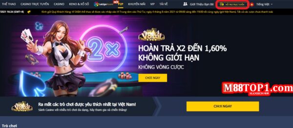 Click hỗ trợ trực tuyến để chát Online với nhà cái