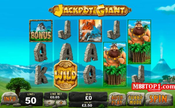 Game nổ hũ M88 Jackpot Giant