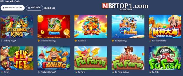 Nhận xét chung về tựa game bắn cá M88