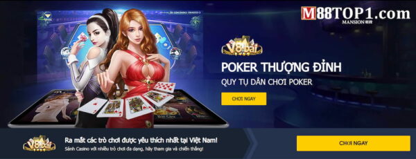 Đăng nhập nhà cái để tham gia game bài Poker